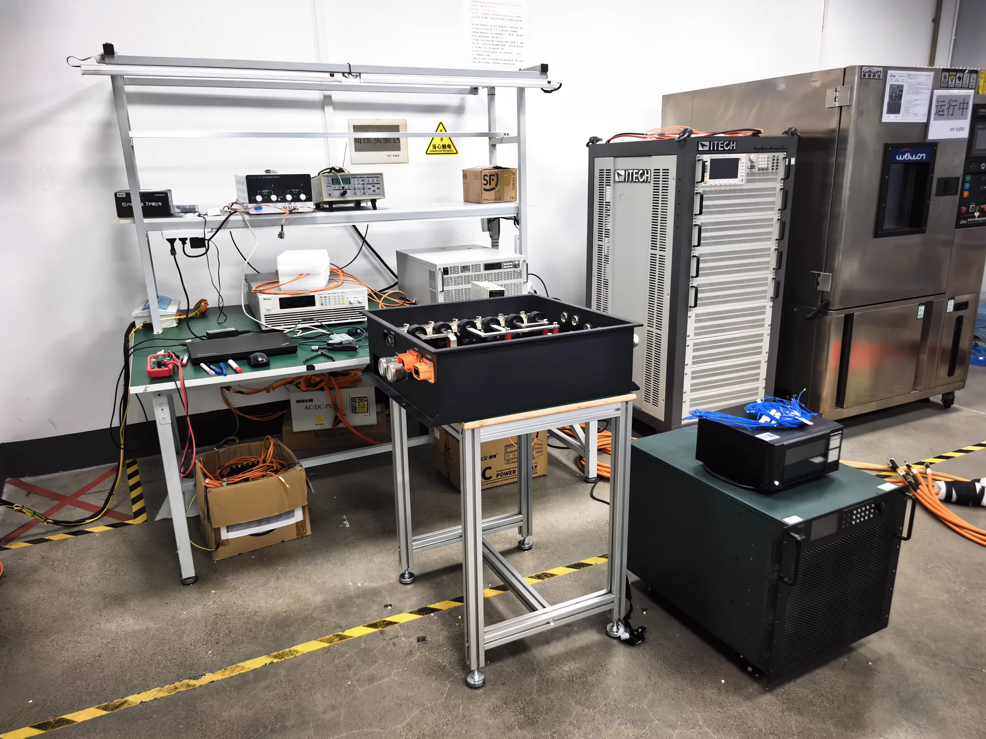 TRHT electrical testing equipment with a high-voltage unit